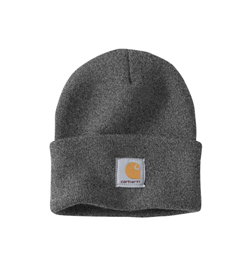 CARHARTT ACRYLIC WATCH CAPS COAL HEATHER A18 CLH